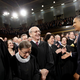 Supreme Court justices speaking to President Obama (Getty Images)